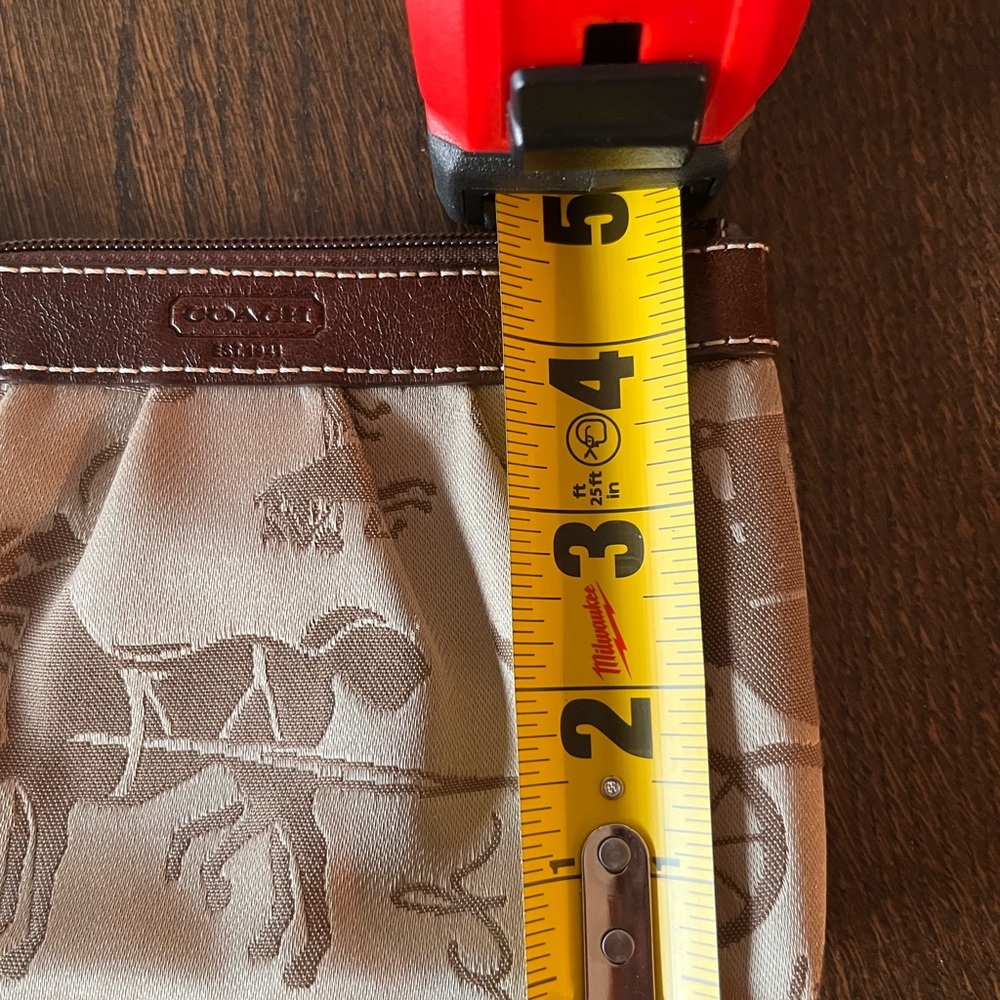 COACH Horse & Carriage Wristlet - Picture 3 of 4